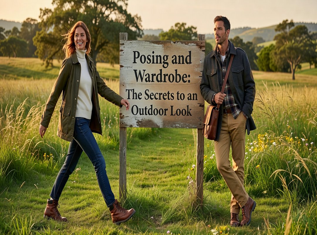 Posing & Wardrobe: The Secrets to an 'Adorable' Outdoor Look